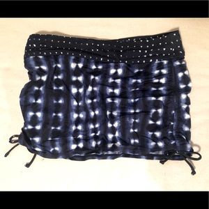 NWT Athleta Mashiko Scrunch Skirt Bikini Bottom XS